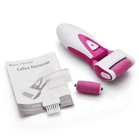 Roll On Sole Foot Spa - All-Natural Quartz Callus Remover & At-Home Pedicure Tool
