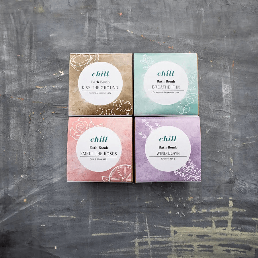 Smell the Roses Natural Bath Bomb – Rose & Citrus