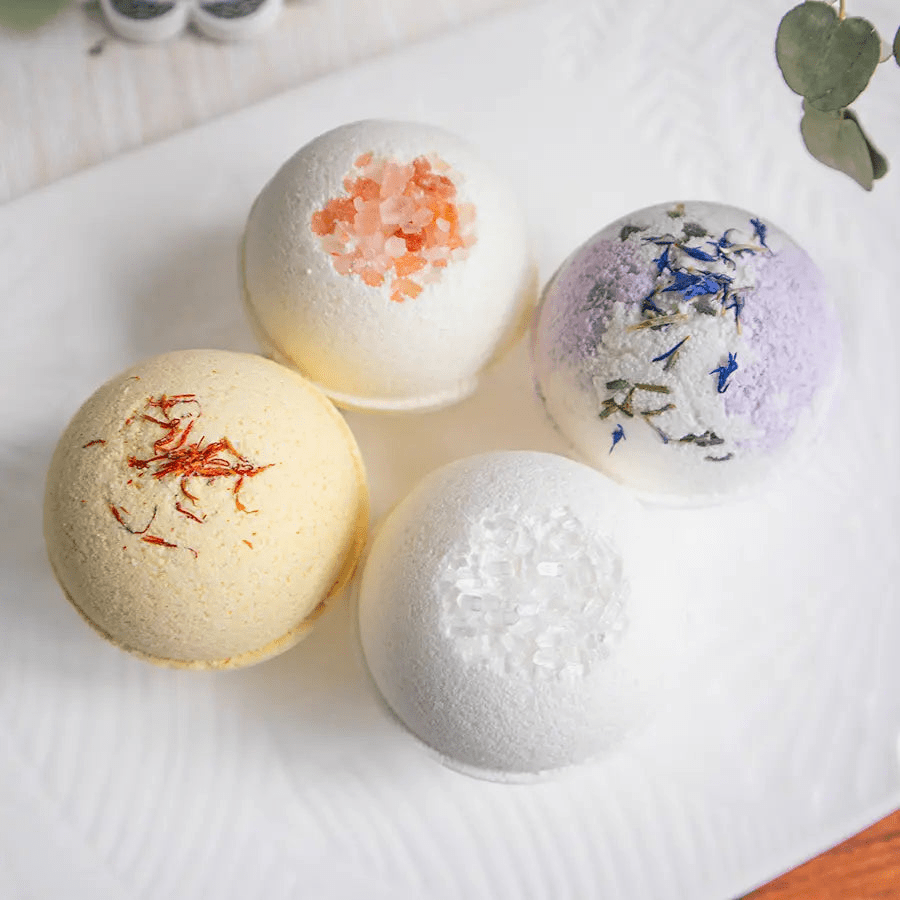 Smell the Roses Natural Bath Bomb – Rose & Citrus