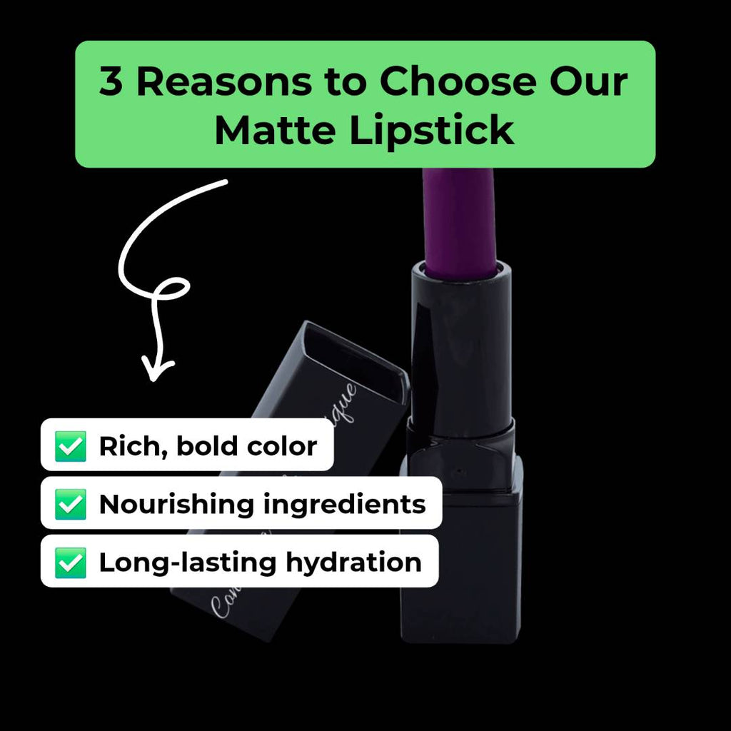 Sugar Plum Matte Lipstick – Rich Color with Clean Comfort
