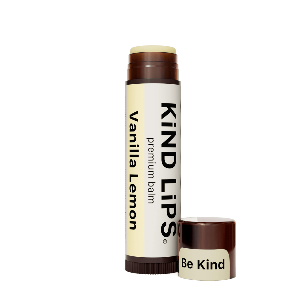 Vanilla Lemon Organic Lip Balm - Single Hang Pack