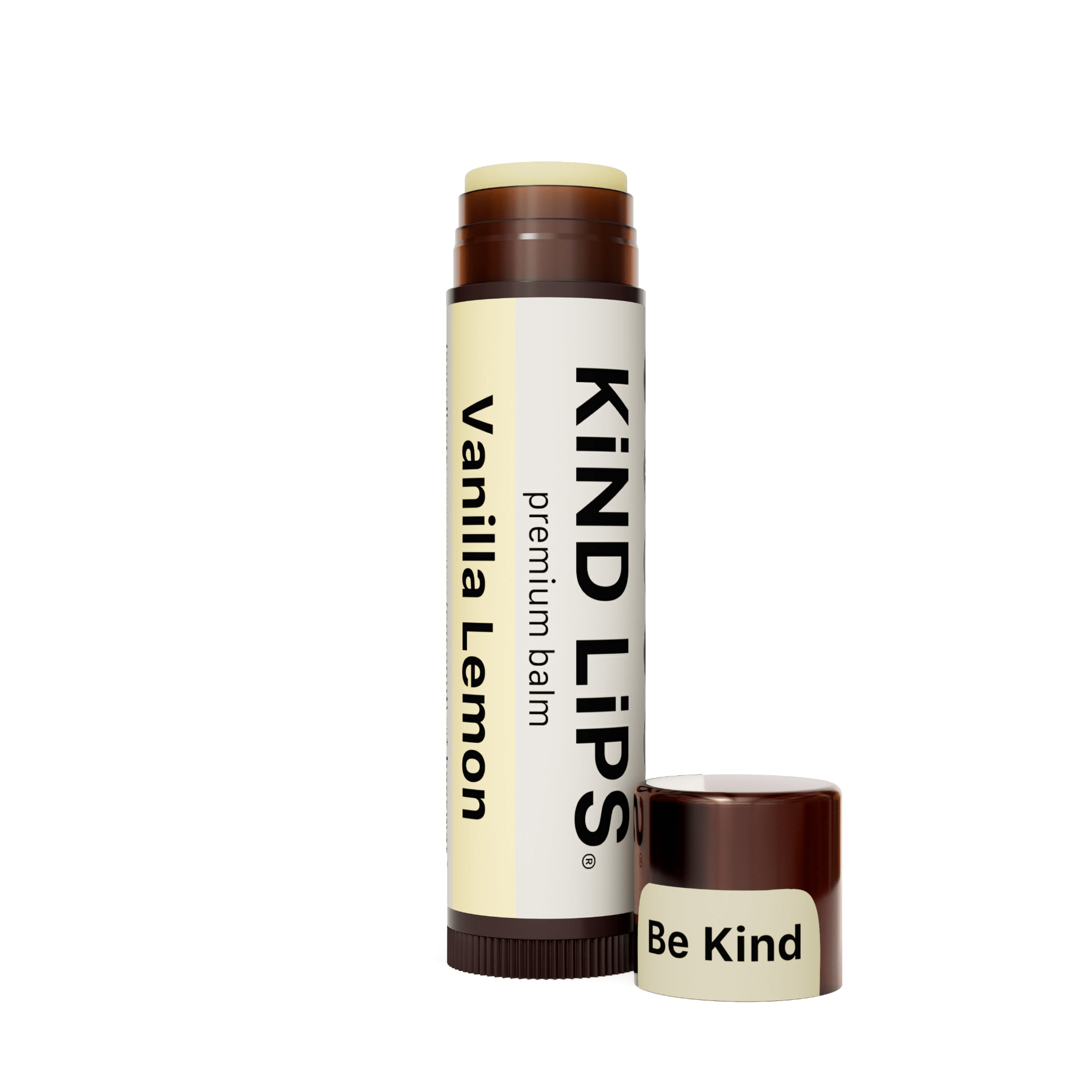 Vanilla Lemon Organic Lip Balm - Single Hang Pack
