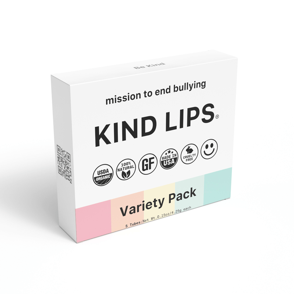 Variety Pack Organic Lip Balm - 5 Pack Box