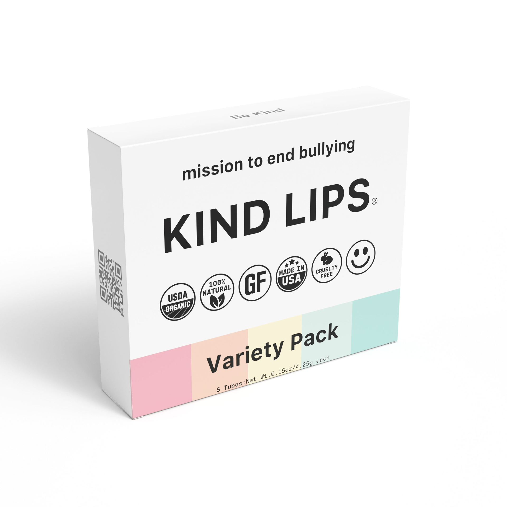 Variety Pack Organic Lip Balm - 5 Pack Box
