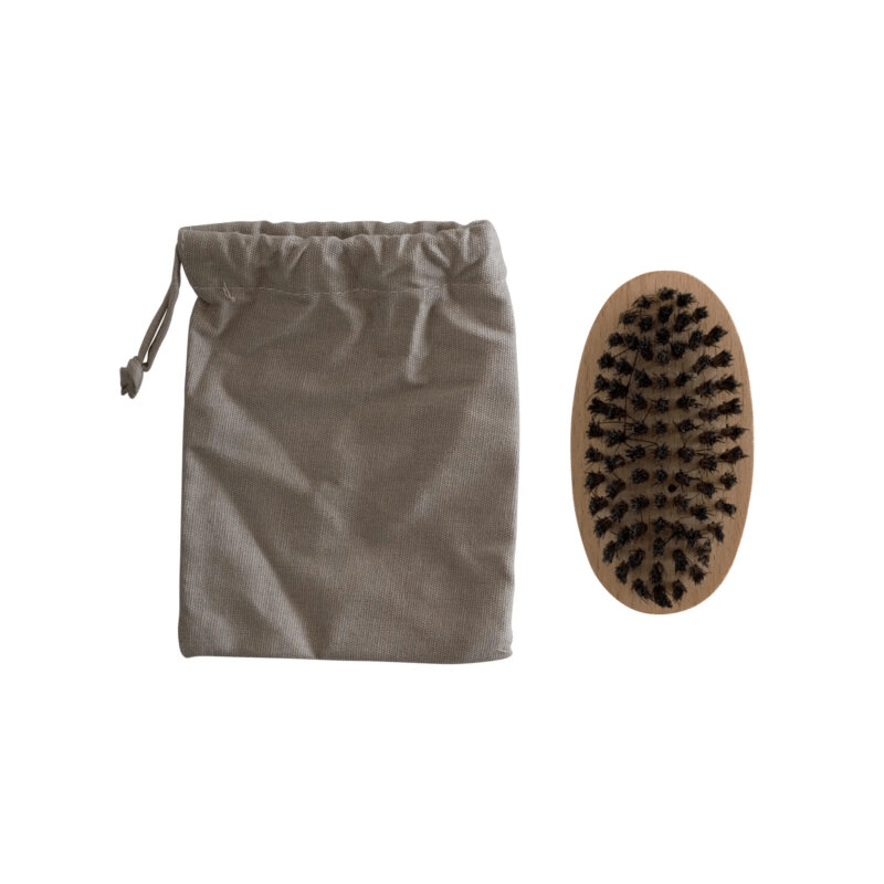 Vegan Beard Brush | Compact & Durable Grooming Tool