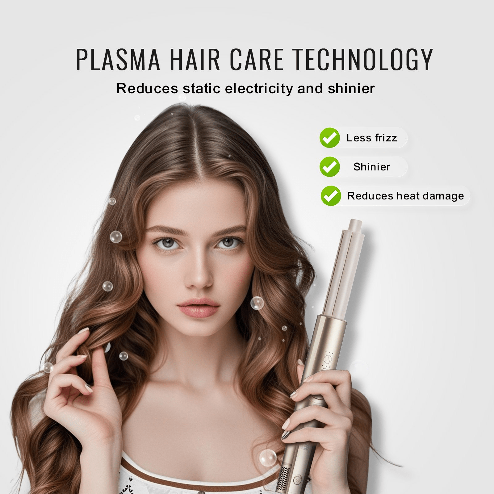 VEVOR 8-in-1 Curling Iron Set with Ceramic Multi-Styler