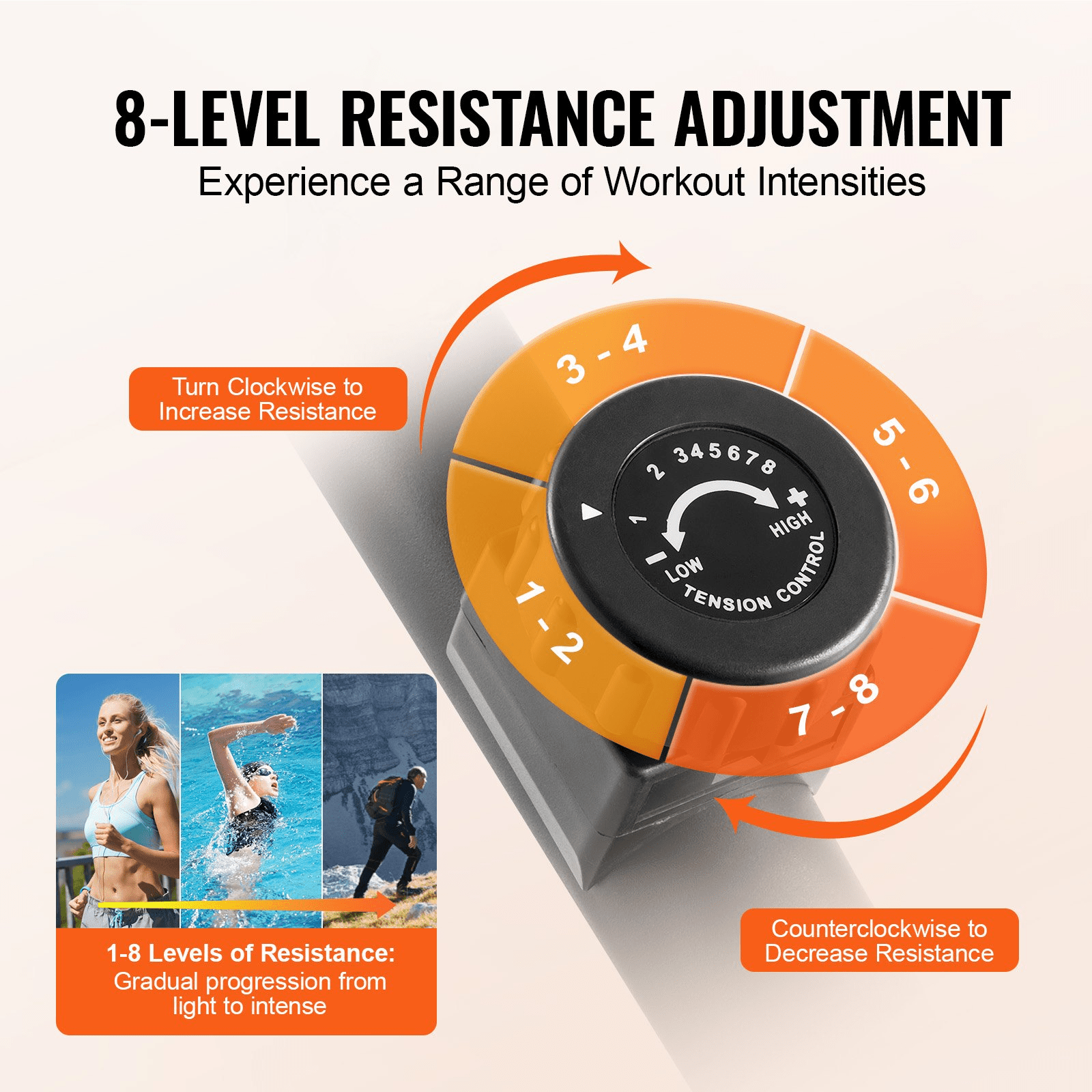 VEVOR Recumbent Exercise Bike – Magnetic Resistance & Comfortable Design
