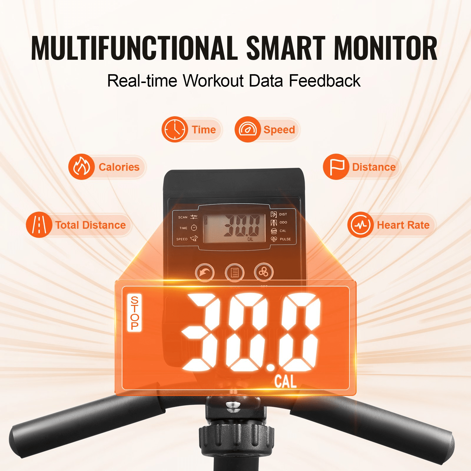 VEVOR Recumbent Exercise Bike – Magnetic Resistance & Comfortable Design