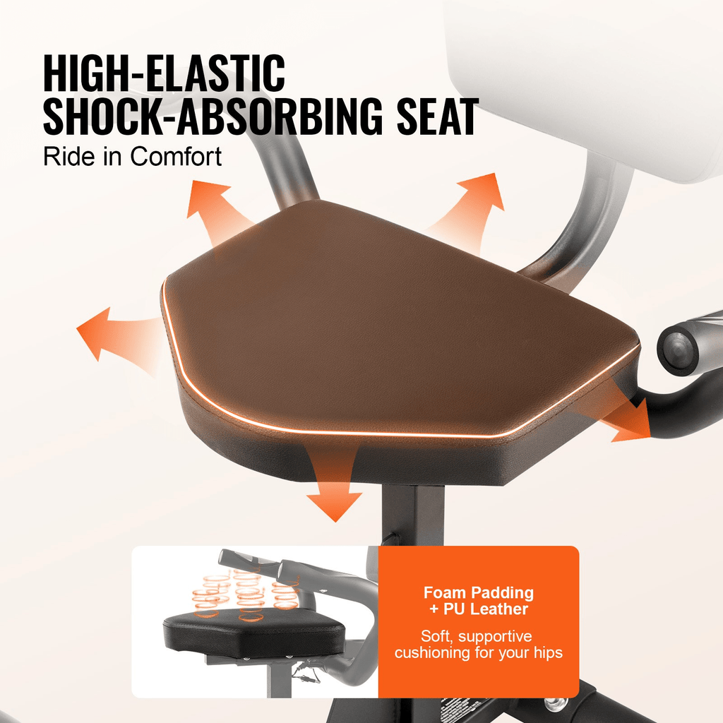 VEVOR Recumbent Exercise Bike – Magnetic Resistance & Comfortable Design