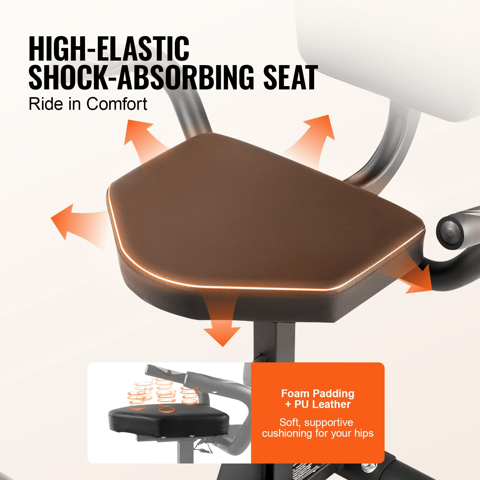 VEVOR Recumbent Exercise Bike – Magnetic Resistance & Comfortable Design