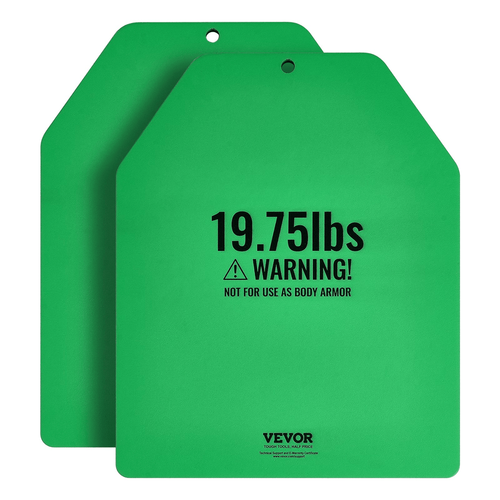 VEVOR Weight Vest Plates for Strength Training Running Workout 2x19.75 LB Plates
