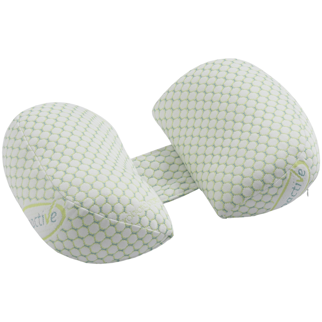 Pregnancy Wedge Pillow W Shape with Breathable Removable Cover