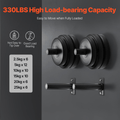 2-Inch Plate Holder (4-Pack) - Wall Mount Home Gym Rack