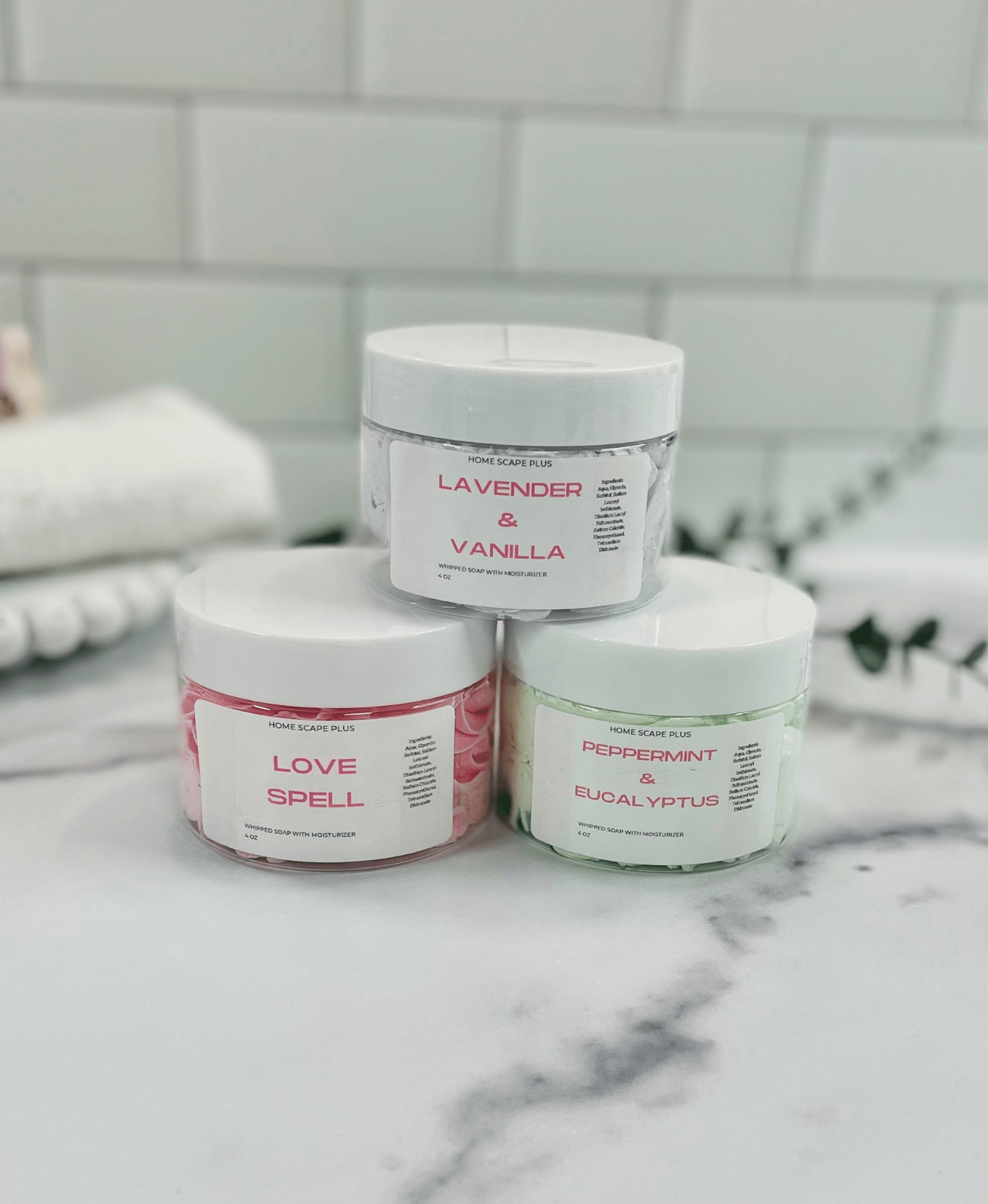 Whipped Bath Soap - Light as Air, Rich in Care